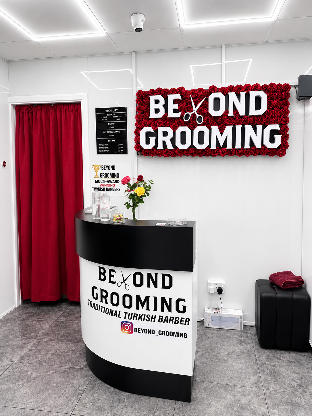 Beyond Grooming interior — the space